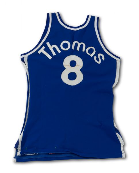  c. 1972 RON THOMAS KENTUCKY COLONELS GAME WORN ROAD JERSEY