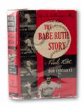 BABE RUTH 1948 SIGNED FIRST EDITION HARDCOVER BOOK "THE BABE RUTH STORY" (MINT PSA 9)