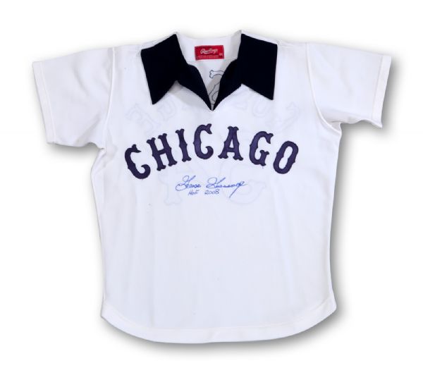 GOOSE GOSSAGES 1976 CHICAGO WHITE SOX GAME WORN & SIGNED HOME JERSEY (GOSSAGE LOA)