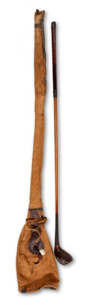 TY COBBS CUSTOM GOLF CLUB PRESENTED TO HIM BY THE DETROIT TIGERS UPON HIS RETIREMENT IN 1926