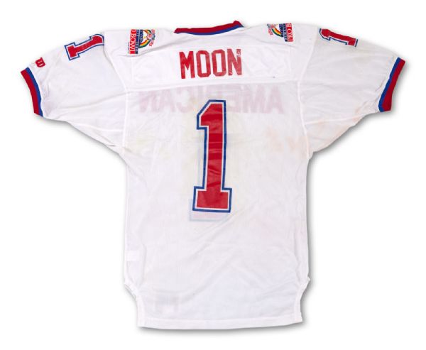 WARREN MOONS 1990 NFL PRO BOWL GAME WORN JERSEY (MOON LOA)