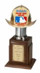 GOOSE GOSSAGES 1978 SIGNED NEW YORK YANKEES AMERICAN LEAGUE ROLAIDS RELIEF FIREMAN OF THE YEAR TROPHY (GOSSAGE LOA)