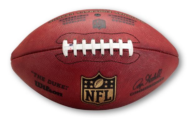 1/17/2010 NEW YORK JETS AT SAN DIEGO CHARGERS (PLAYOFFS) GAME USED FOOTBALL (CHARGERS COA)