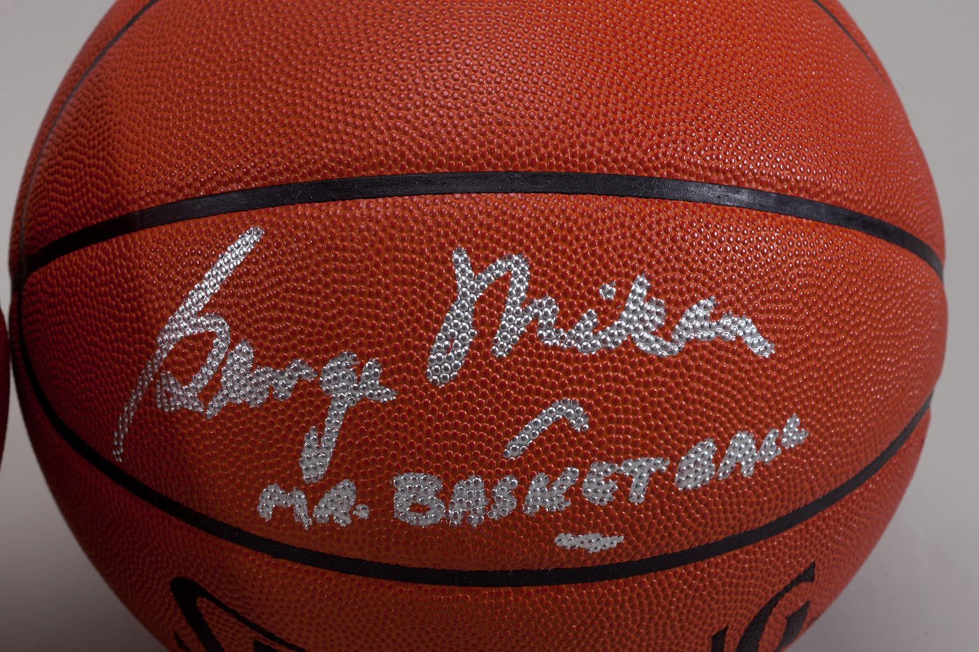 Kareem Abdul-Jabbar Los Angeles Lakers Autographed Mitchell & Ness