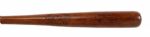 1929-30 BABE RUTH H&B PROFESSIONAL MODEL GAME USED BAT (SCORED HANDLE AND BARREL) WITH FAMILY PROVENANCE ATTRIBUTING IT TO THREE HOME RUNS (PSA/DNA GU9)