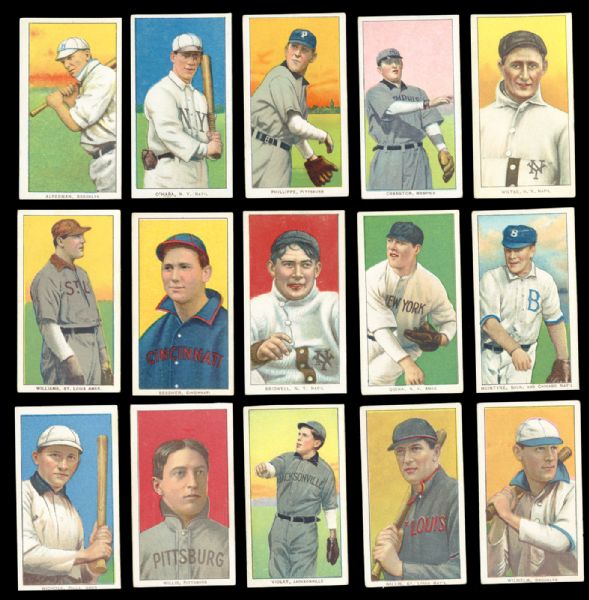 1909-11 T206 LOT OF (37) CARDS INC WILLIS (HOF) AND (2) SOUTHERN LEAGUERS (MOSTLY TRIMMED)