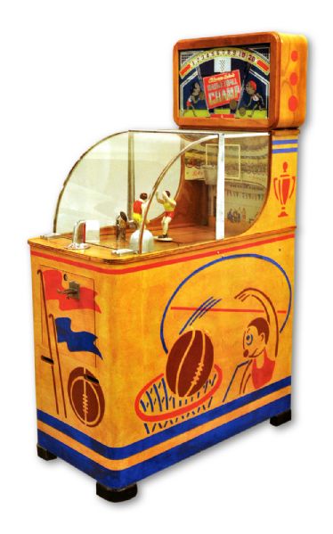 1947 CHICAGO COIN "BASKETBALL CHAMP" COIN OPERATED ARCADE GAME
