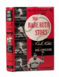 BABE RUTH AUTOGRAPHED 1948 FIRST EDITION COPY OF "THE BABE RUTH STORY" (NSM COLLECTION)