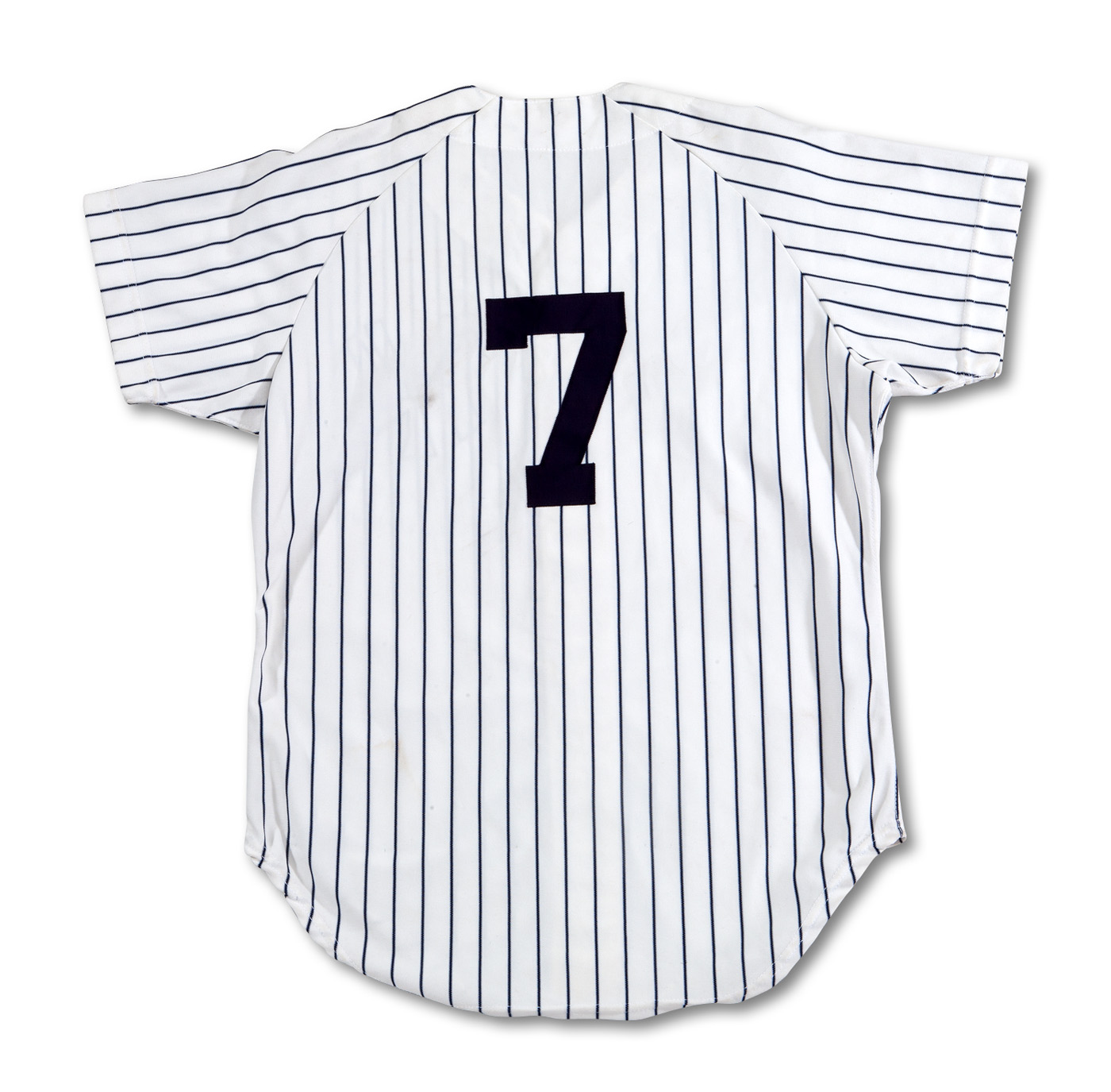 mickey mantle game used jersey