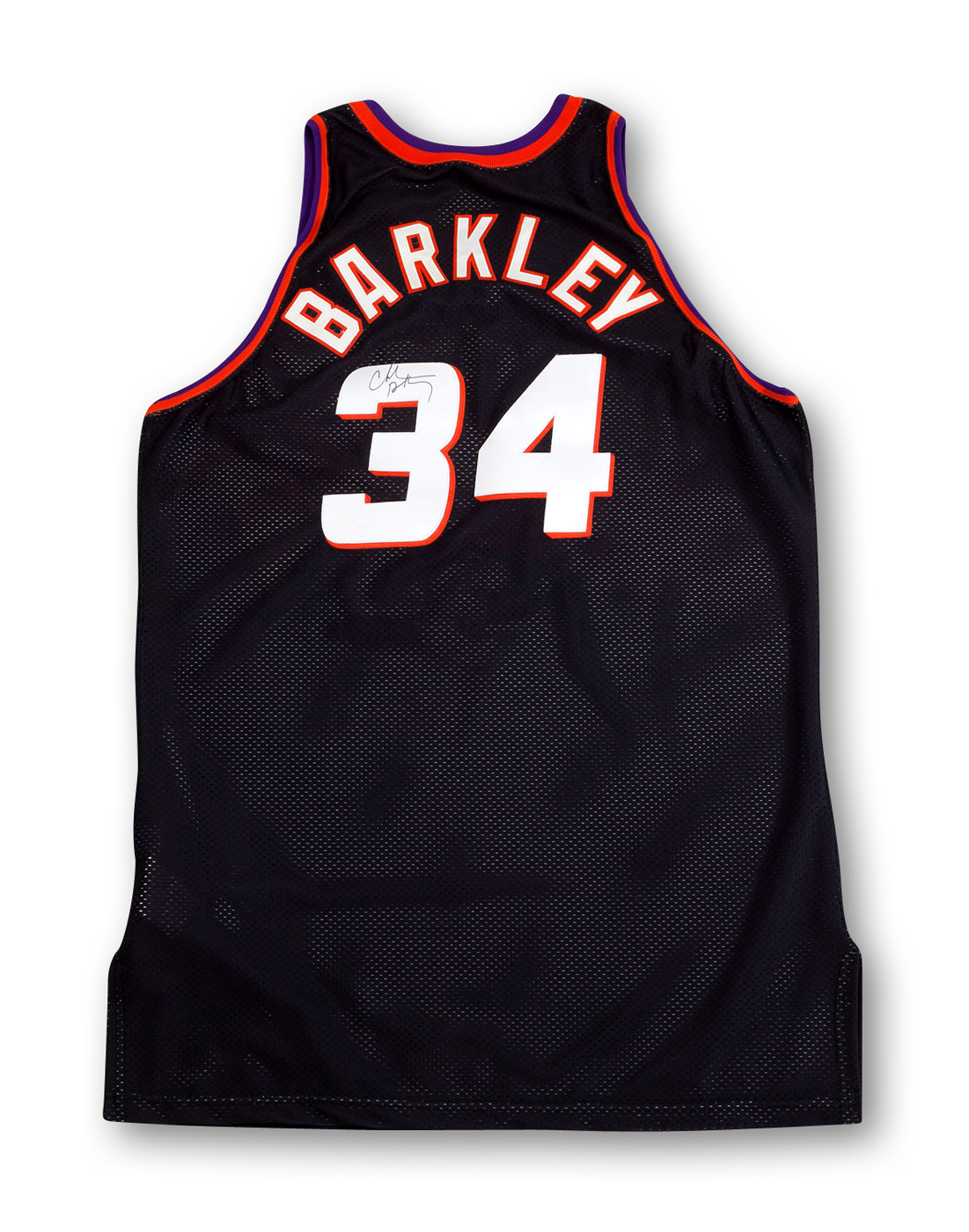 signed charles barkley jersey