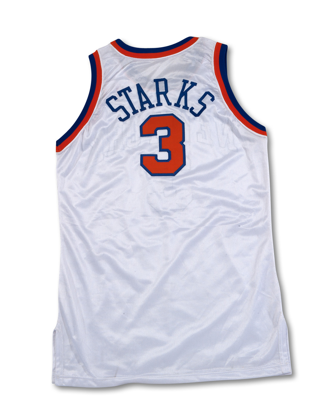 John Starks Autographed New York Knicks (Blue #9) Custom Jersey - JSA