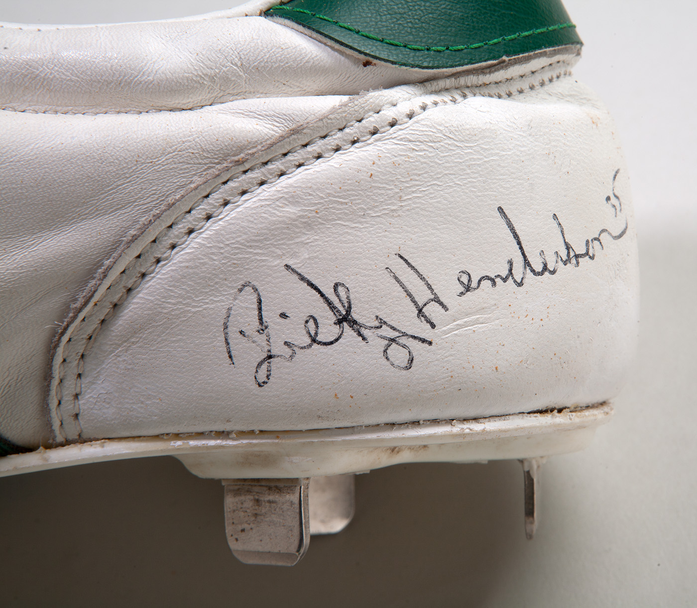 Lot Detail - 1980'S RICKEY HENDERSON DUAL AUTOGRAPHED GAME WORN 