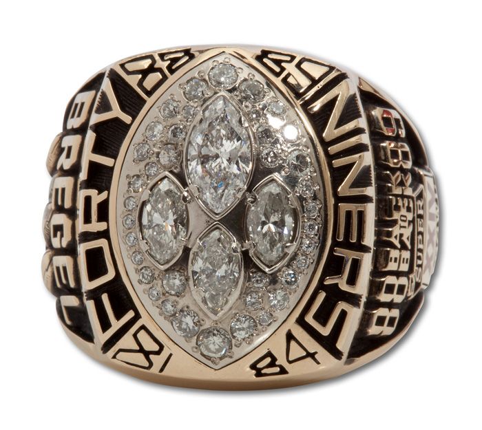 san francisco 49ers championship rings
