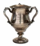1906 CHICAGO CUBS NATIONAL LEAGUE CHAMPIONS STERLING SILVER TROPHY CUP FROM THE HAMILTON CLUB OF CHICAGO (HELMS/LA84 COLLECTION)