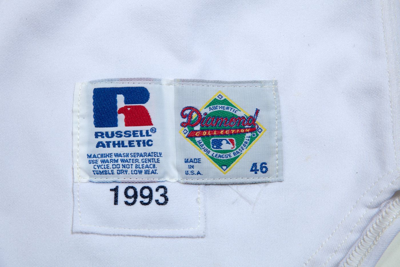 Lot Detail - Ken Griffey Jr 1993 Game Used & Signed Seattle