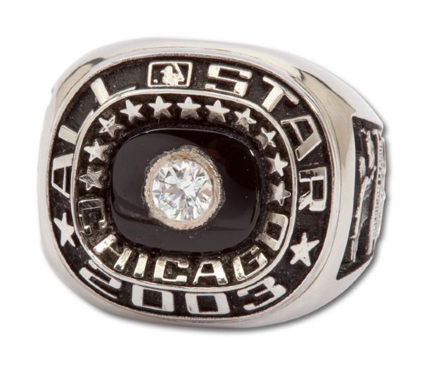 BILL "MOOSE" SKOWRONS 2003 AMERICAN LEAGUE ALL-STAR RING EARNED AS CHICAGO WHITE SOX COMMUNITY RELATIONS STAFF (SKOWRON FAMILY LOA)