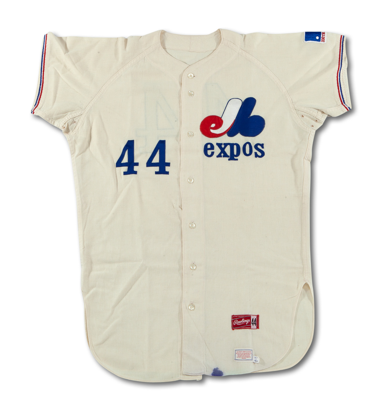 New Original Russell Athletic Montreal Expos Home Jersey Large L