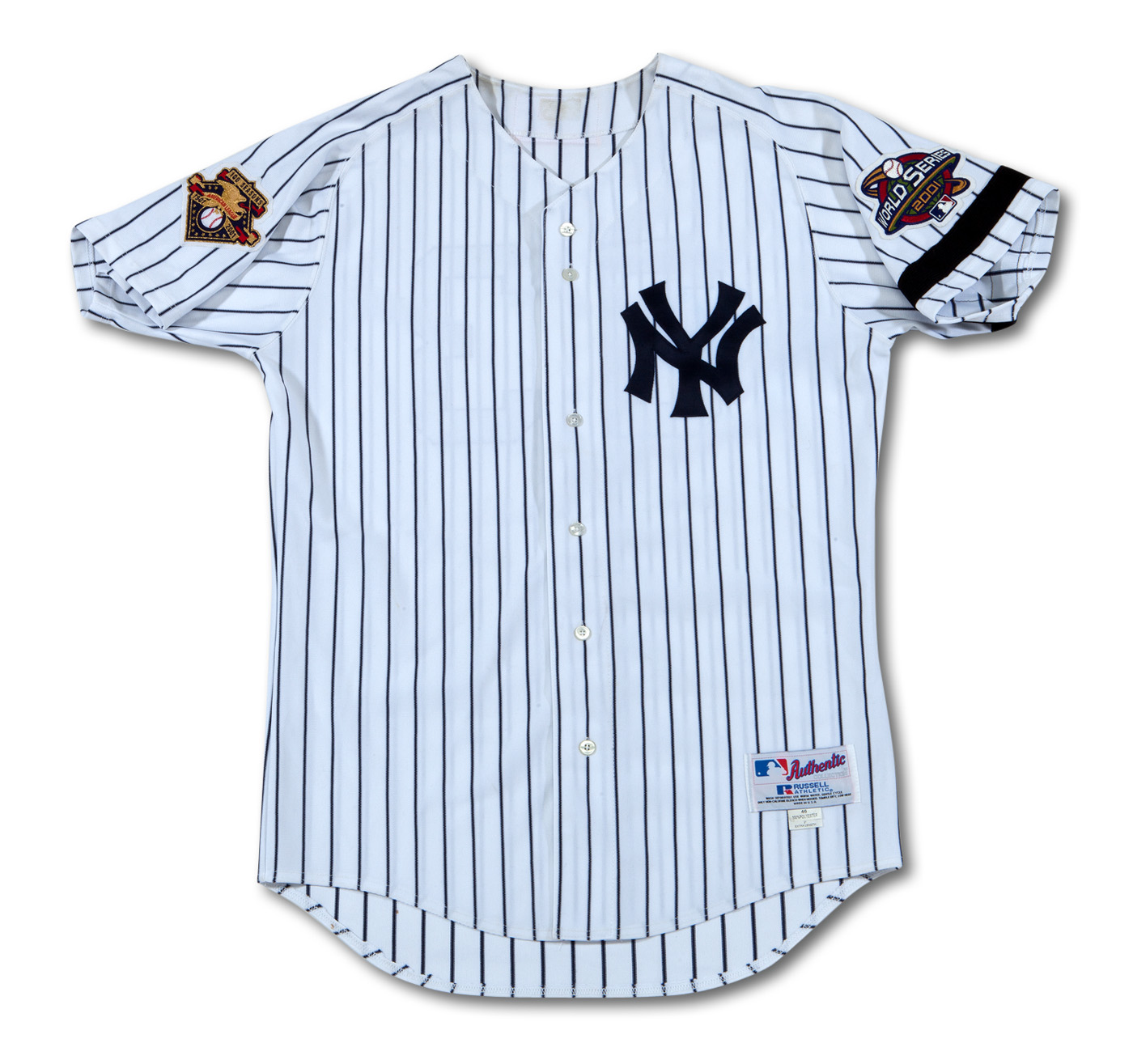 Lot Detail - 2001 ALFONSO SORIANO NEW YORK YANKEES GAME WORN HOME