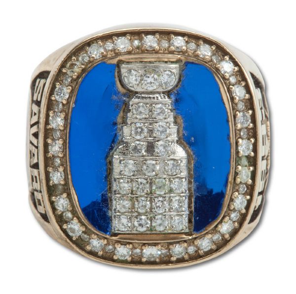 1993 MONTREAL CANADIENS 10K GOLD STANLEY CUP CHAMPIONSHIP PROTOTYPE RING (SERGE SAVARD)
