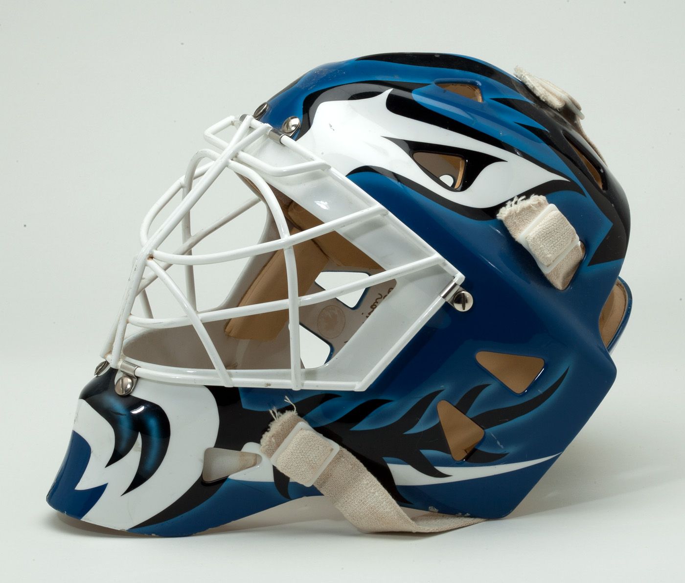 Lot Detail - 1990s Felix Potvin Toronto Maple Leafs Game-Used Mask