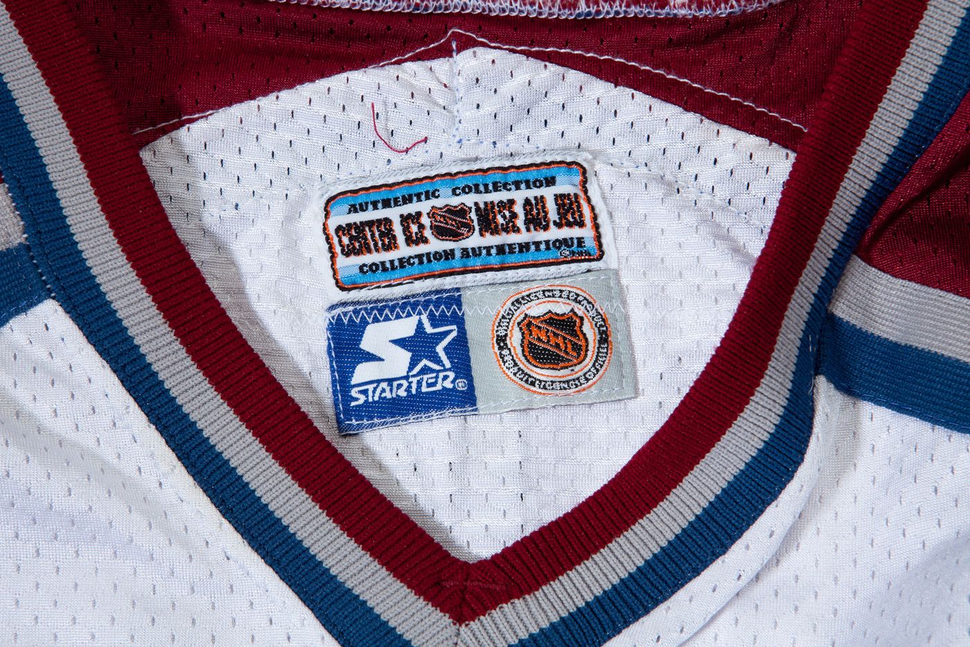 Vintage Colorado Avalanche Joe Sakic Starter Jersey