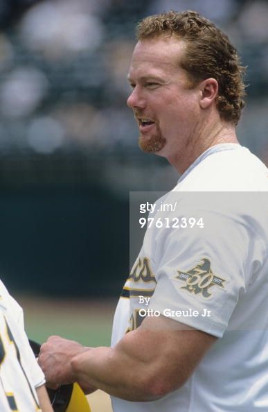 1993 Mark McGwire Game Worn Oakland Athletics Jersey.  Baseball, Lot  #81941