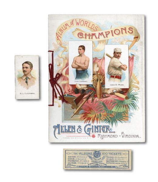 1887 ALLEN & GINTER WORLDS CHAMPIONS ALBUM (A16)