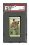 1909-11 T206 RUBE WADDELL (THROWING) EX PSA 5