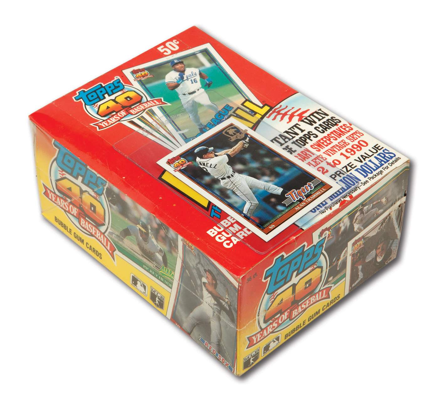 Full Box Unopened 1991 Topps Hook Trading Cards 36 Packs - Sports Trading  Cards