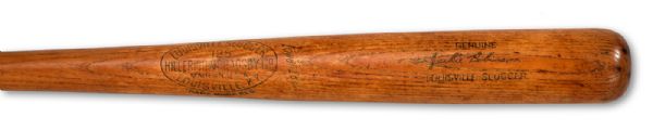 JACKIE ROBINSON 1949 H&B GAME USED BAT - ONE OF ONLY TWO KNOWN FROM HIS HISTORIC NATIONAL LEAGUE MOST VALUABLE PLAYER SEASON (PSA/DNA GU9)