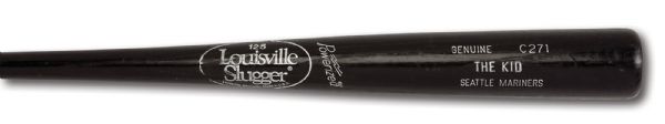 1991-97 KEN GRIFFEY JR. LOUISVILLE SLUGGER PROFESSIONAL MODEL GAME USED BAT WITH UNIQUE "THE KID" STAMP (GWYNN FAMILY LOA)