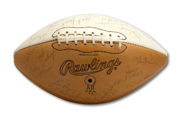 1979 TAMPA BAY BUCCANEERS TEAM SIGNED FOOTBALL (NSM COLLECTION)