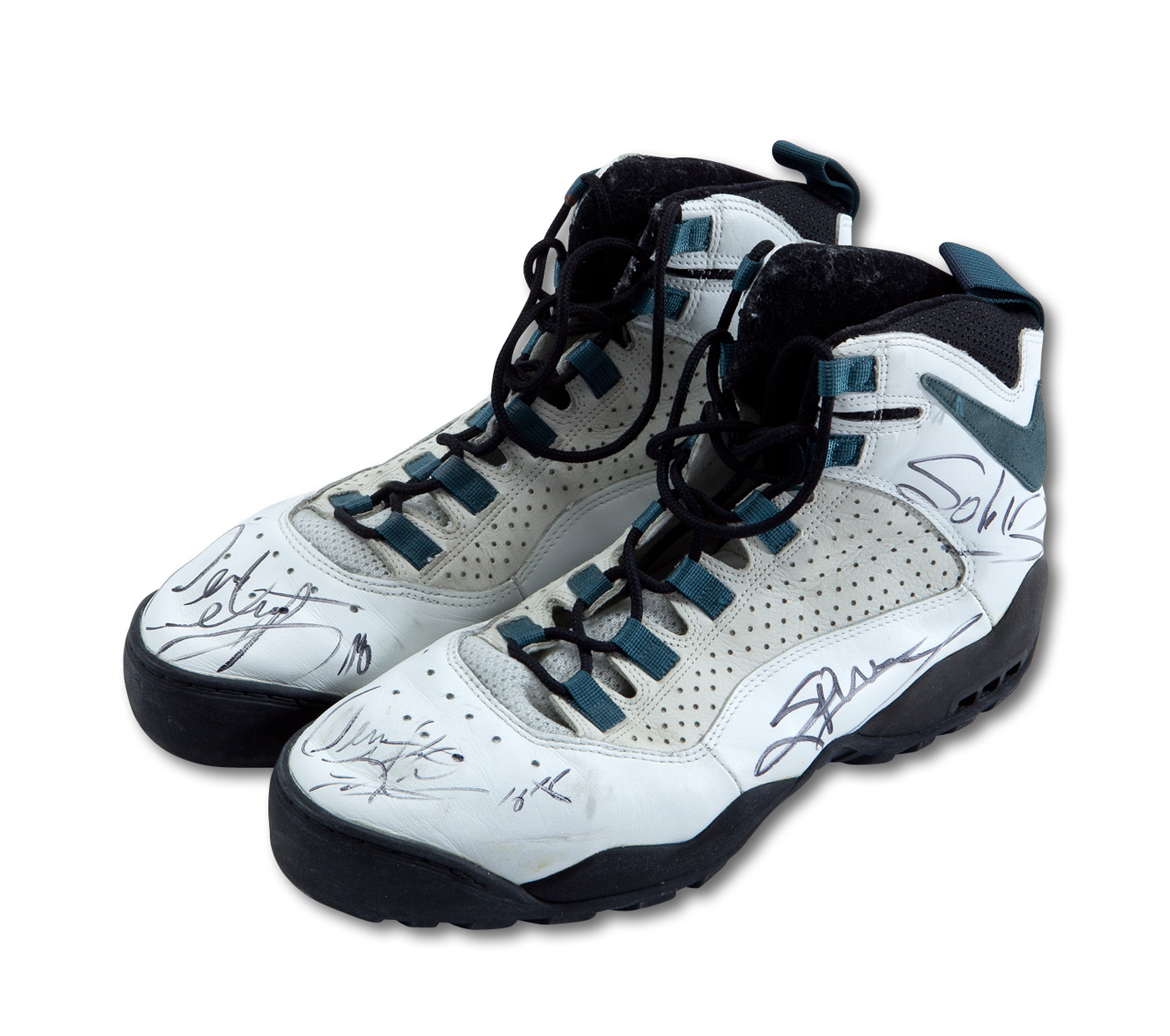 Lot Detail - 1994-95 Dennis Rodman Game Used and Signed San Antonio Spurs Nike  Shoes (JSA)