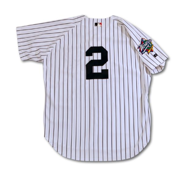 DEREK JETER "125-50" AUTOGRAPHED LIMITED EDITION (#6/12) YANKEES JERSEY COMMEMORATING MOST WINS IN BASEBALL HISTORY (STEINER)