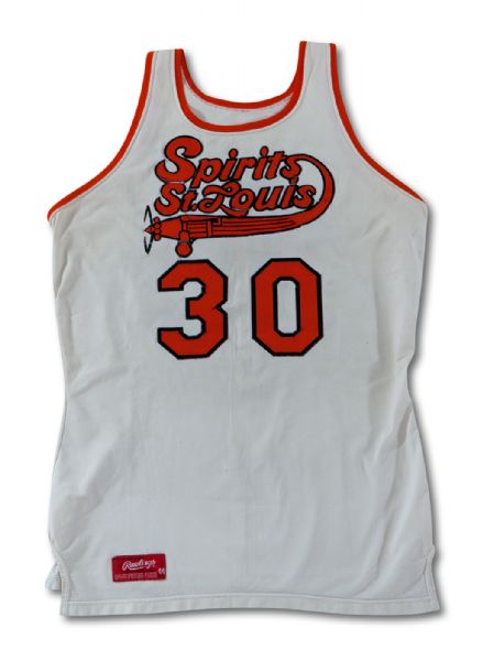 1975-76 M.L. CARR SPIRITS OF ST. LOUIS (ABA) GAME WORN HOME JERSEY