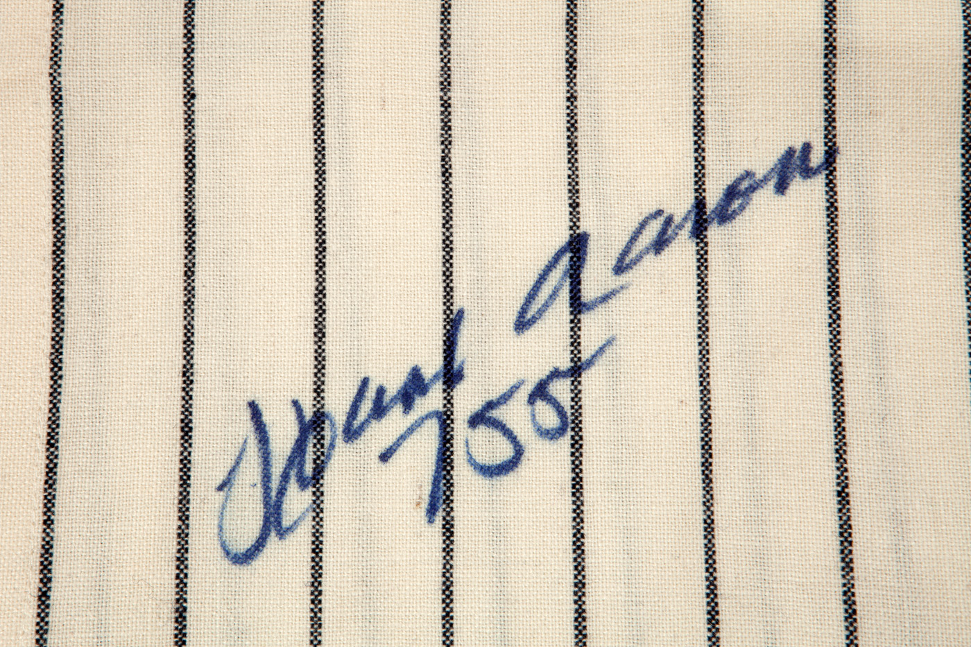 Lot Detail - HANK AARON AUTOGRAPHED LIMITED EDITION (#22/44
