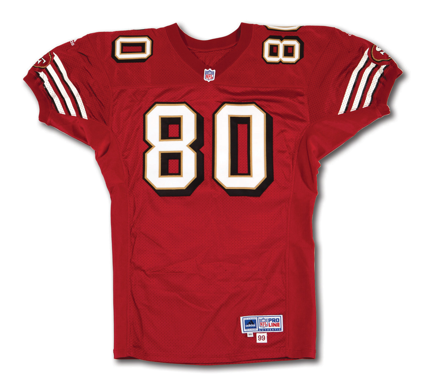 Jerry Rice Team issued San Francisco 49ers Jersey Game Used Worn