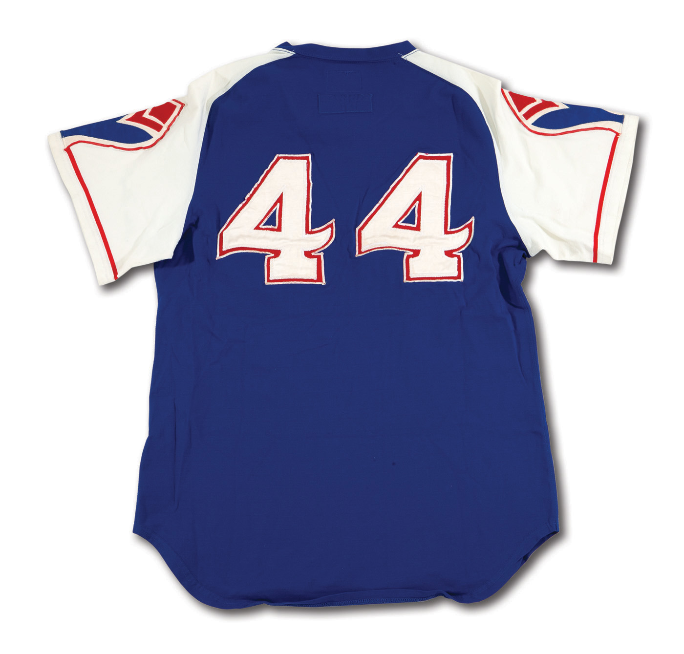 Atlanta Braves 1973 Hank Aaron BLUE Stitched Throwback Jersey Size XL NWT