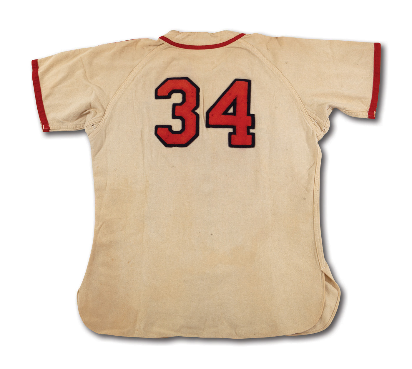 Lot Detail - 1948 ED HEARN ST. LOUIS CARDINALS GAME WORN HOME JERSEY  (DELBERT MICKEL COLLECTION)