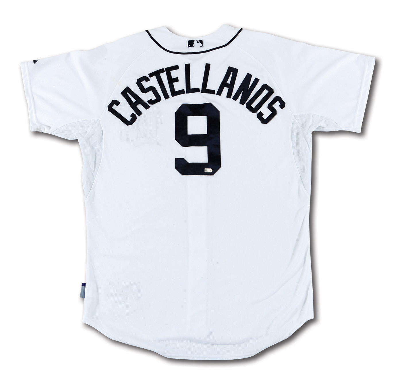 Lot Detail - 2014 NICK CASTELLANOS ROOKIE SEASON DETROIT TIGERS GAME WORN  HOME JERSEY (MLB AUTH.)