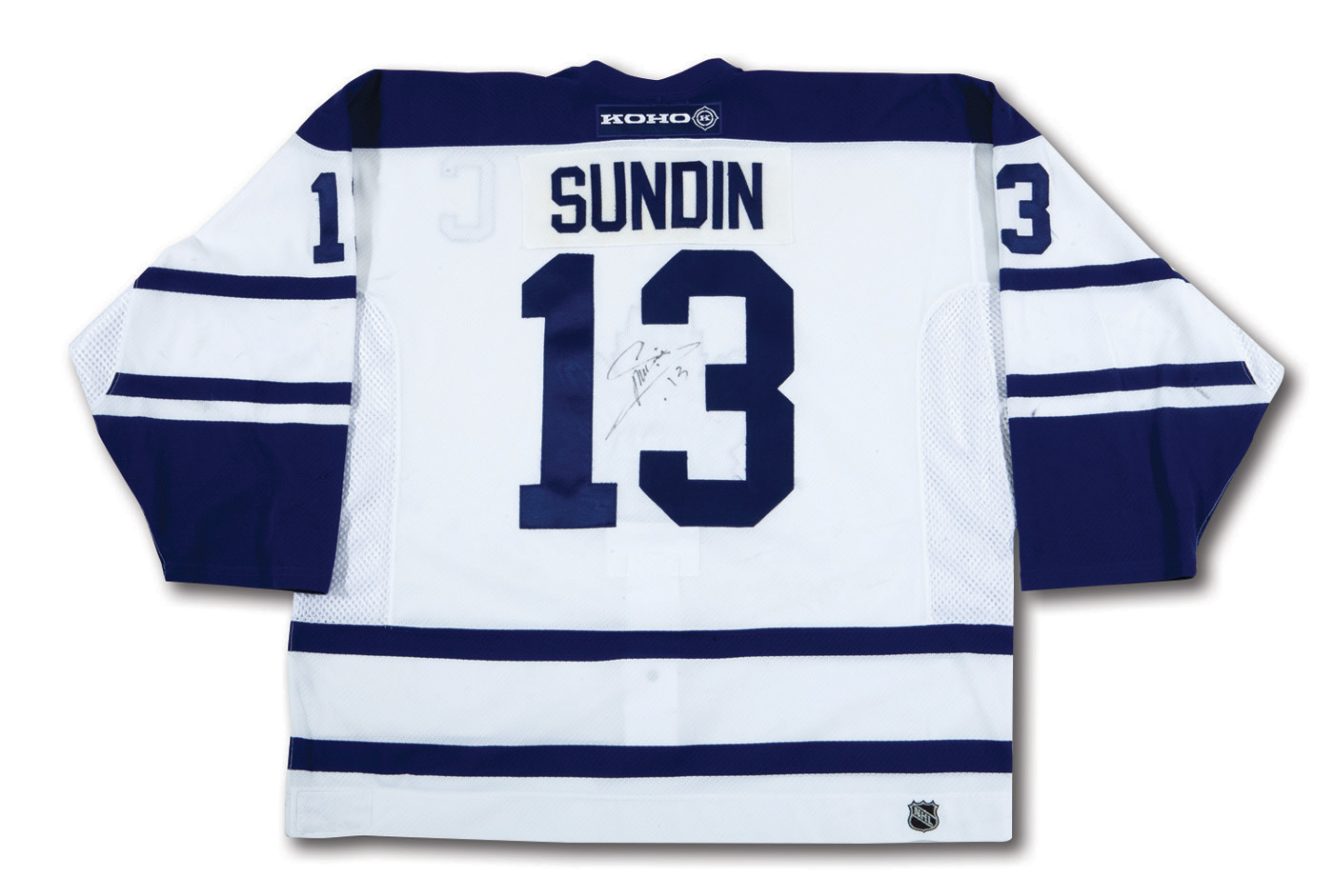Mats Sundin Toronto Maple Leafs Signed Jersey Hockey Collector