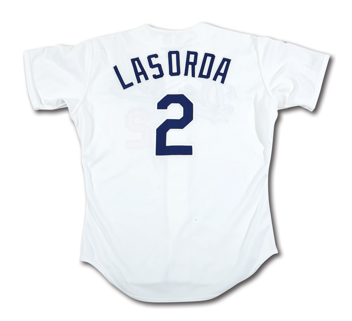 Lot Detail - 1988 TOMMY LASORDA LOS ANGELES DODGERS (WORLD CHAMPIONSHIP  SEASON) GAME WORN HOME JERSEY WITH WORLD SERIES PATCH (NSM COLLECTION)