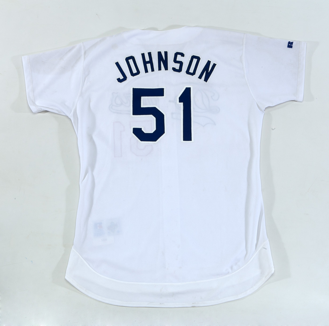 Lot Detail - RANDY JOHNSON TRIO OF 1998 LOS ANGELES DODGERS HOME, ROAD AND  PRACTICE GAME ISSUED JERSEYS - TRADED TO HOUSTON ASTROS INSTEAD (DODGERS  LOA'S)