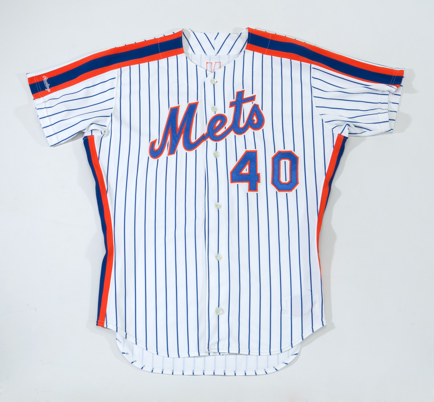 Lot Detail - 1991-92 NEW YORK METS TRIO OF JEFF INNIS (P), MIKE CUBBAGE  (INTERIM MANAGER) AND CHRIS DONNELS (C) GAME WORN JERSEYS