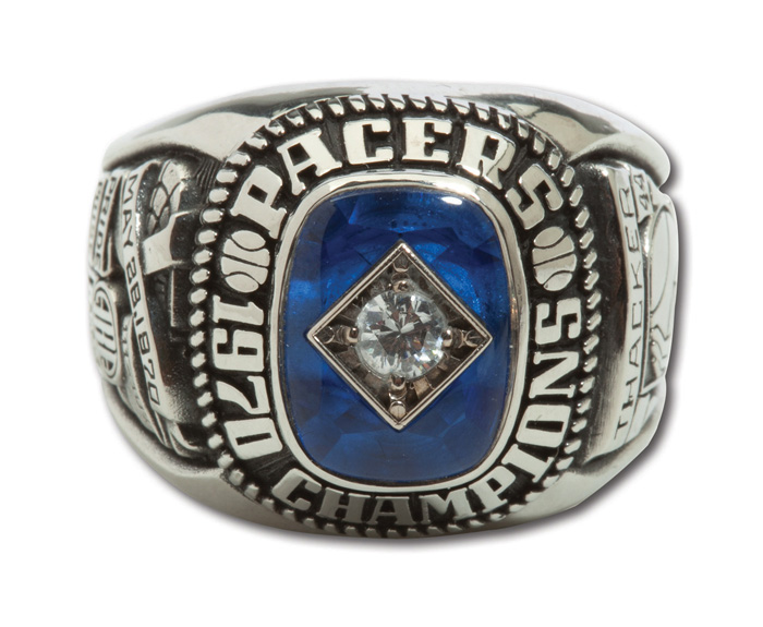 Lot Detail - 1970 INDIANA PACERS ABA CHAMPIONSHIP RING (TOM THACKER LOA)