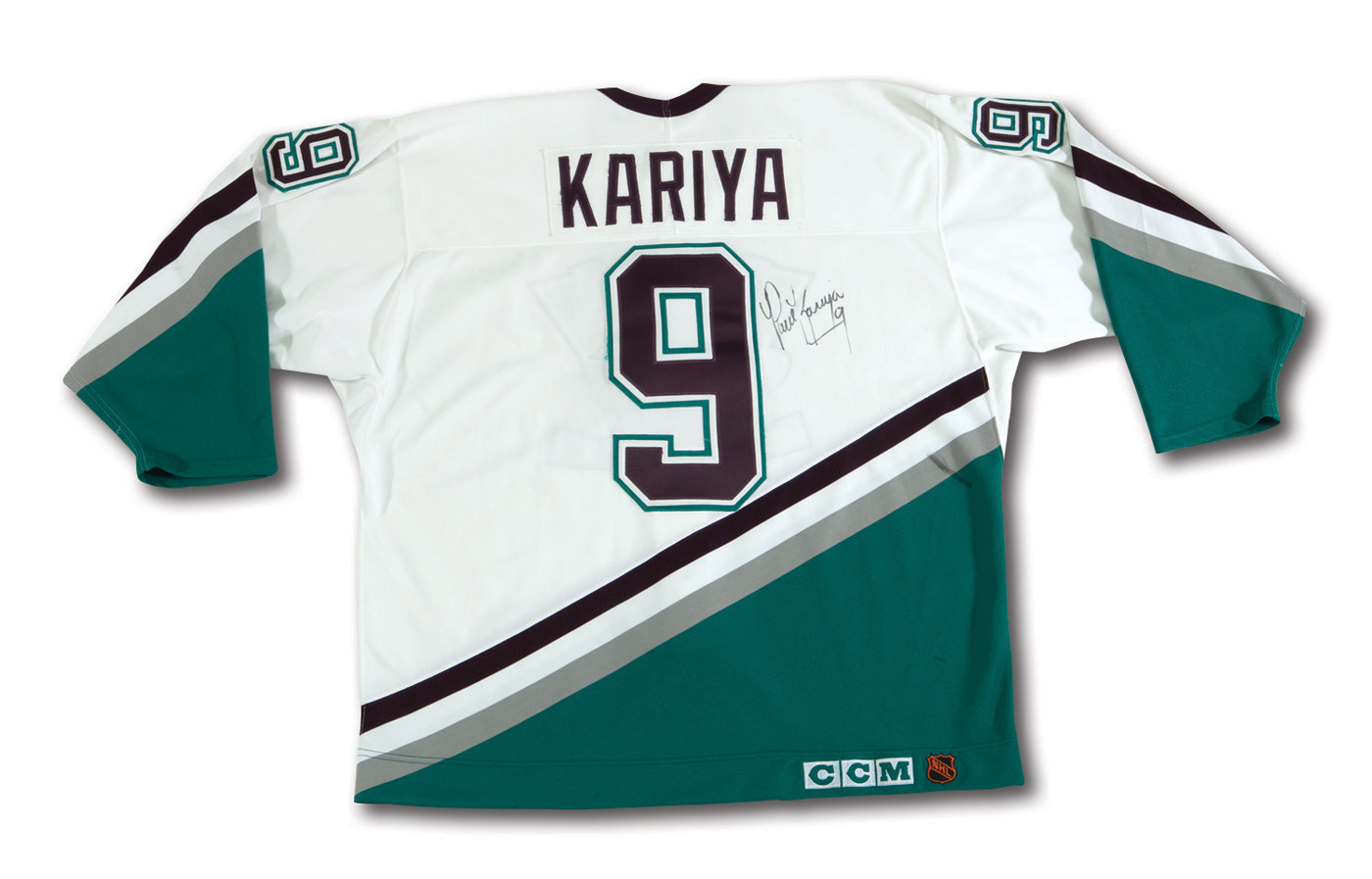 paul kariya signed jersey