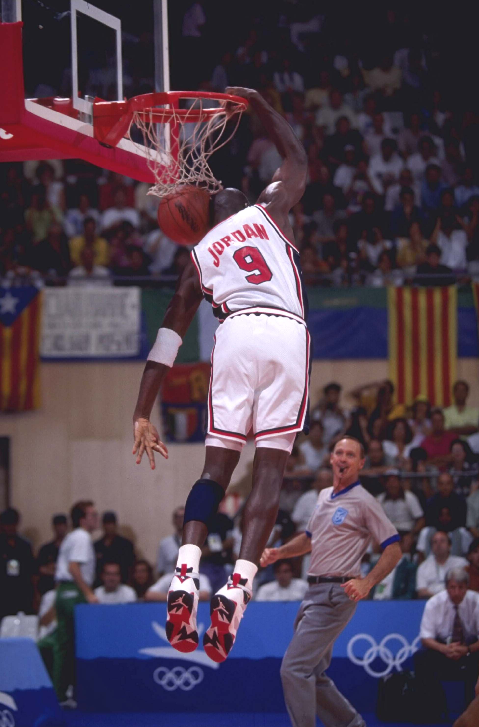 1992 Michael Jordan Barcelona Olympics Game Worn Uniform., Lot #80095