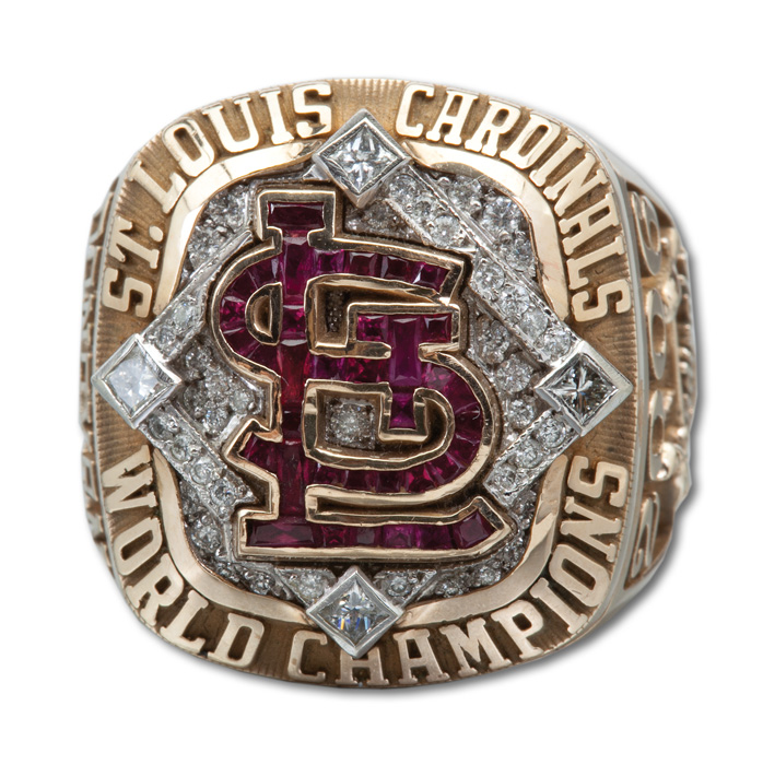 Lot Detail - 2006 St. Louis Cardinals World Series Championship Player Ring