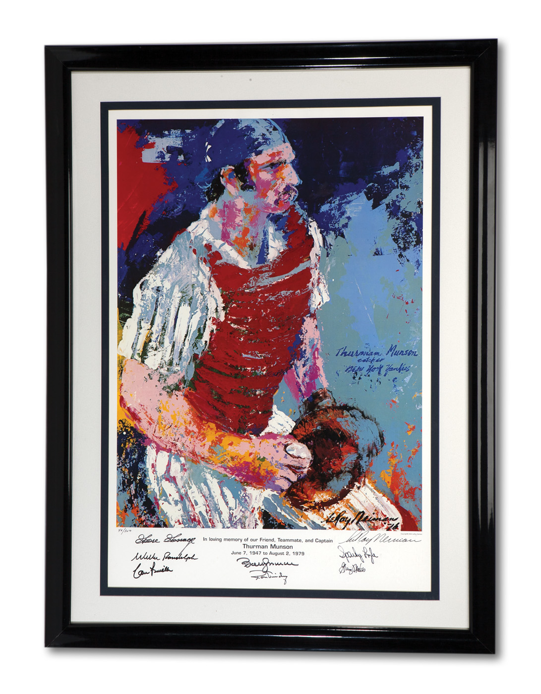 Thurman Munson Metal Print by Iconic Images Art Gallery David