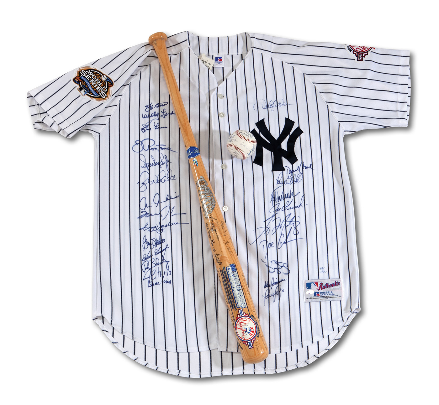 Lot Detail - 2003 Derek Jeter Game Used New York Yankees Home